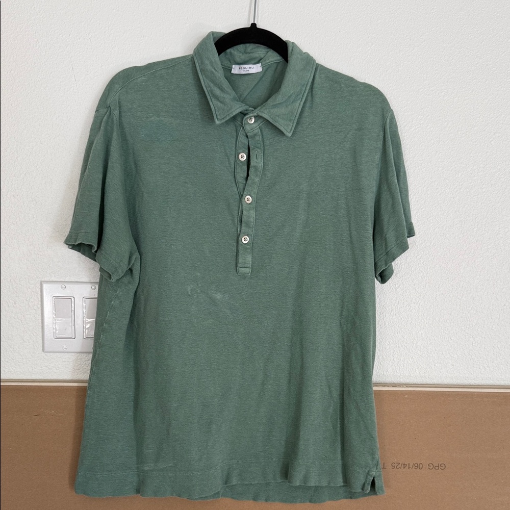 Boglioli Classic Green Polo Shirt